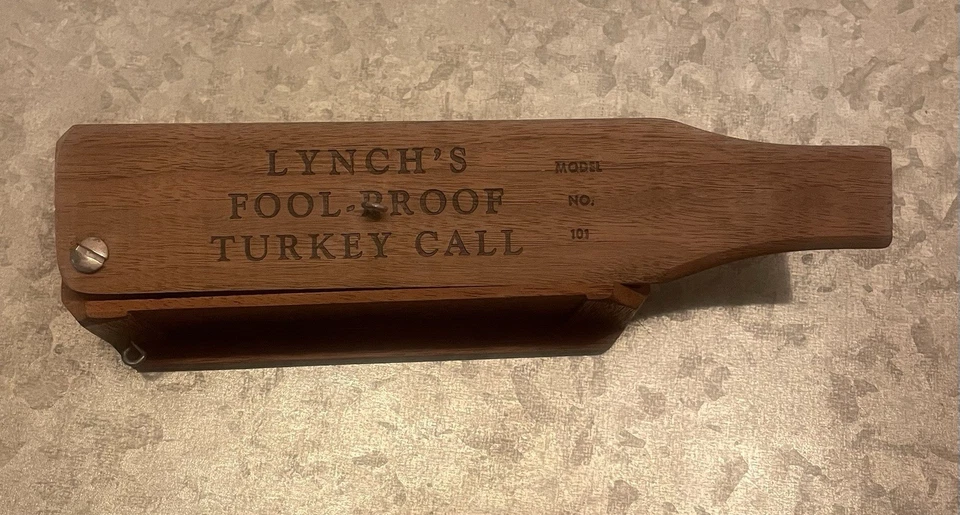 Lynch’s Fool Proof 1965 Turquía Box Call - Modelo 101  Foto 2 de 4