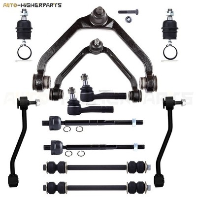 For 1995-2001 Ford Explorer 12 Pcs Front Control Arms Tie Rod Ends Kit