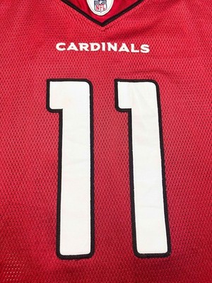 Reebok On Field NFL Arizona Cardinals FITZGERALD #11 Jersey Sz 56