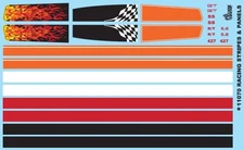 Gofer 11070 1/24-1/25 Racing Stripes & Panels