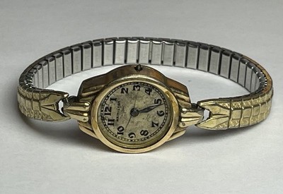 Vintage Hamilton Speidel PAT 268945 10k Gold Filled Womens 20mm