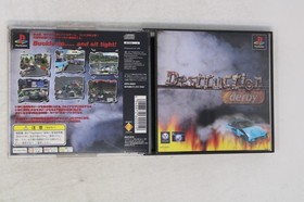 Destruction Derby Sony PlayStation PS1 JPN (Region Locked)