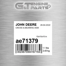 AE71379 CROSS & BEARING ASM fits JOHN DEERE (Surplus Open Box)
