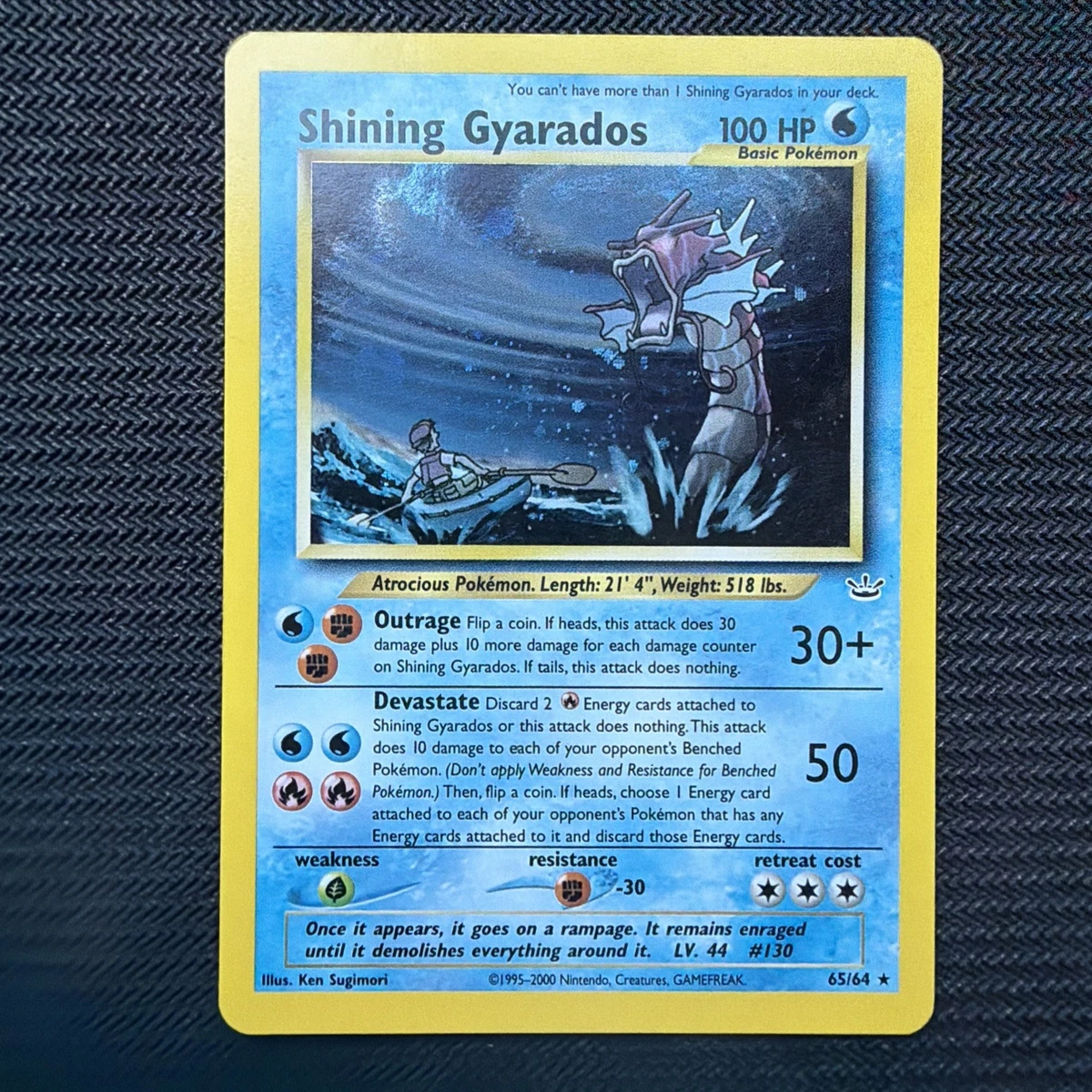 Pokémon TCG Neo Revelation Secret Rare Individual Collectible Card