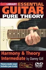 Lick Library ESSENTIAL GUITAR THEORY & HARMONY Intermediate DVD + Backing Track