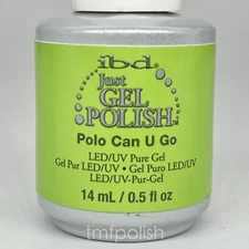 Brand New IBD Just Gel Nail Polish - Polo Can U Go - Full Size