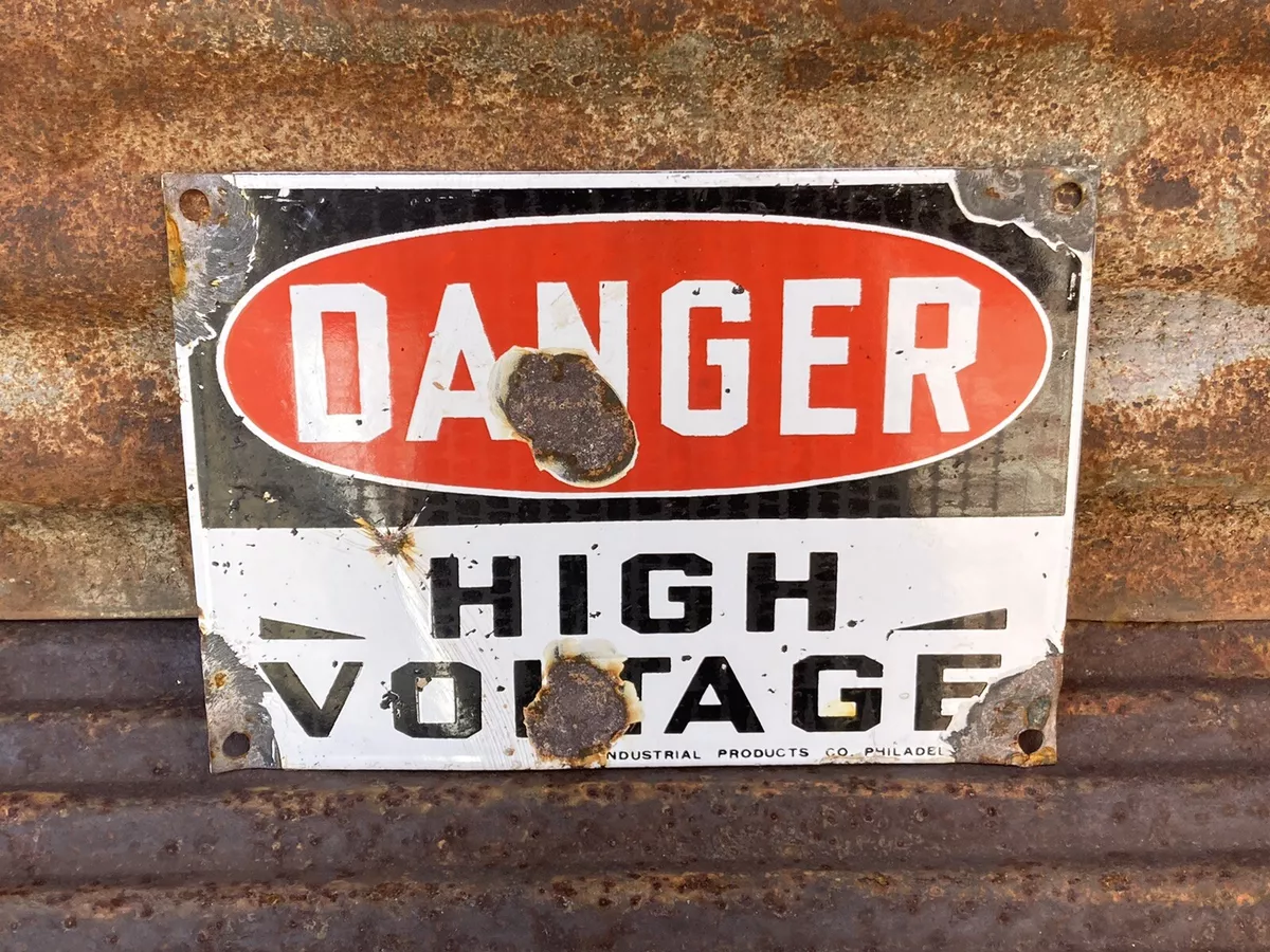 Porcelain signs outlet