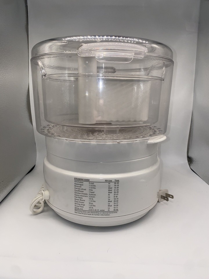 Black & Decker Handy Steamer Plus Food Steamer Rice Maker Steam Rice