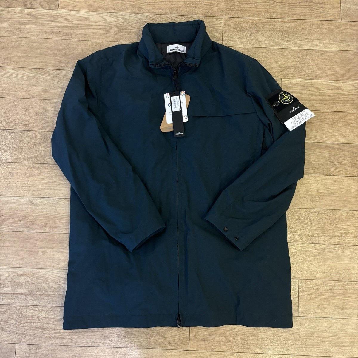 Stone Island Soft Shell R Primaloft Jacket Green 771540627 L 23” P2P £880