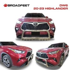 Front Bull Bar with Skid Plate DW6 Bumper Guard fits Toyota Highlander 2020-20