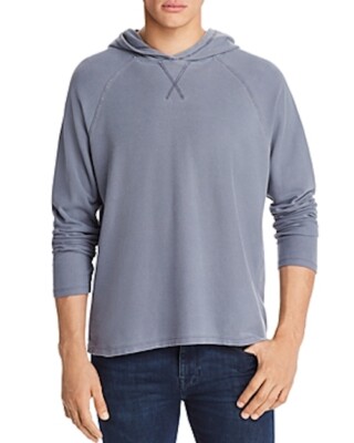 ATM ANTHONY THOMAS MELILLO Men's Lightweight Pullover Hoodie in Blue $225
