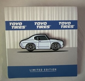 2020 SEMA Show Leen Customs Toyo Tires Chevrolet Chevelle SS Enamel Pin