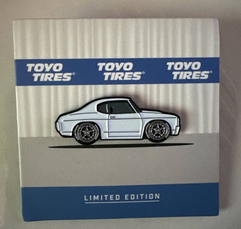 2020 SEMA Show Leen Customs Toyo Tires Chevrolet Chevelle SS Enamel Pin