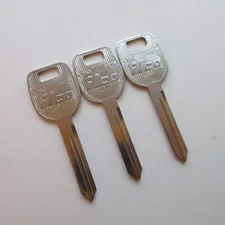 3 Key Blanks LOT New Old Stock Ilco X263  X 263 EZ MIT6