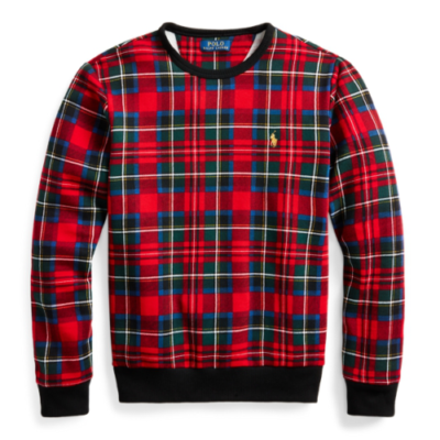 Polo Ralph Lauren Men Red Blue Tartan Buffalo Check Plaid