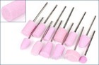 12 Ceramic Stone Polishing Grinding For Dremel Rotary Die Grinder Drill Bit