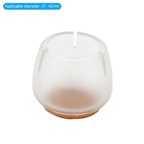 4-32x Chair Leg Floor Protectors Square Round Furniture Leg Cap Table Feet Cover - Picture 9 of 12