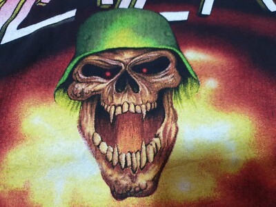 Rare Vintage 90s slayer Monsters of Rock Europe tour 1992 T shirt