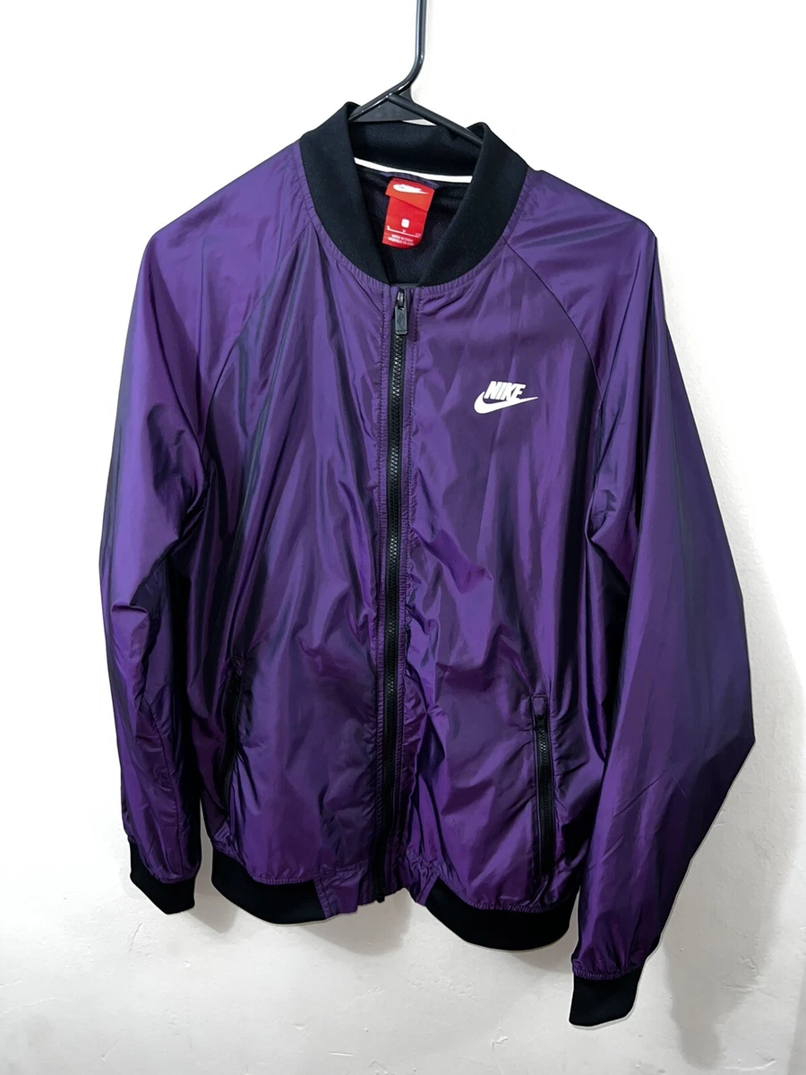 Purple nike best sale jacket