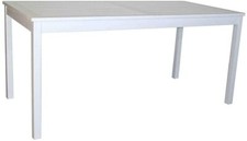 Aalborg Gartentisch 165x80 Tisch Holztisch Bistrotisch Esstisch Eukalyptus weiß