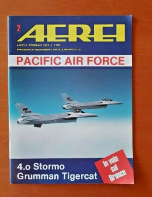 Luftfahrtmagazin FLUGZEUGE 1982 Jahr 10 Nr. 2 - GRUMMAN TIGERCAT / NIMROD AEW MK.3
