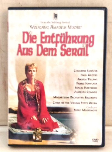Mozart - Die Entfuhrung Aus Dem Serail (DVD, 2003) DTS Surround 5.1  - Afbeelding 1 van 4
