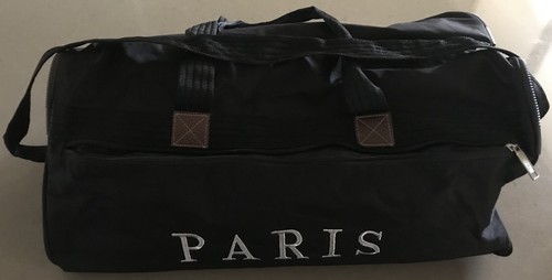 DUFFLE BAG - PARIS - Brand NEW - Never Used! - Hard Base - 48-cms L x 23-cms W - Photo 3/6