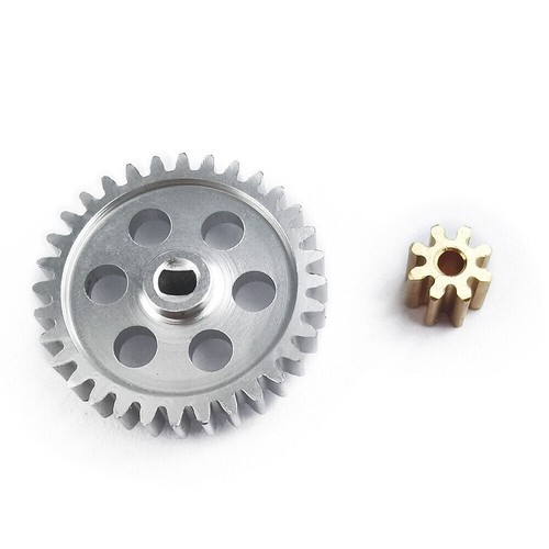 Metal Gearbox Transmission Gear 0.5M For 1/24 RC Crawler Car Axial SCX24 Upgrade - Picture 5 of 12