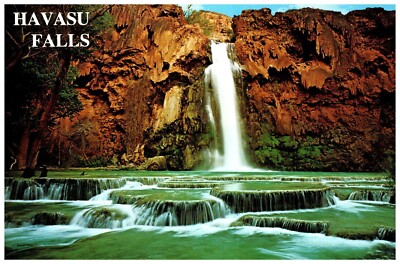 Havasu Falls, Grand Canyon National Park, Arizona Postcard