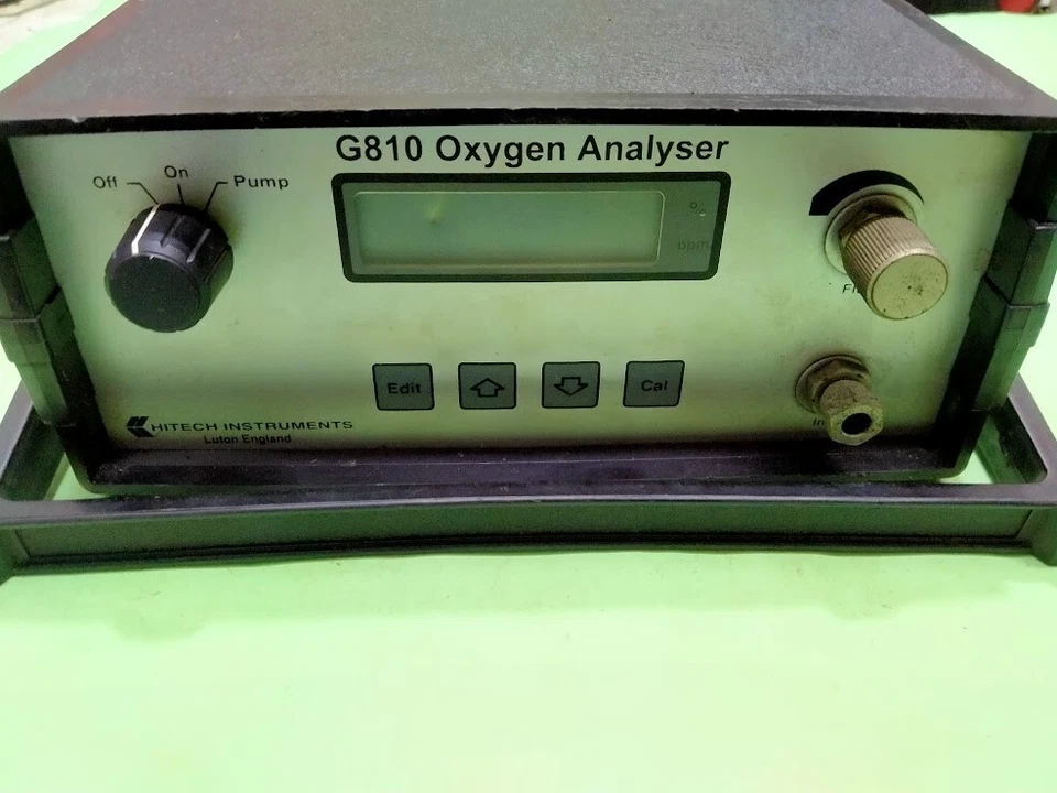 Анализатор кислорода Hitech Instrument G810 тип N 260-0061 как есть - Изображение 2 из 4