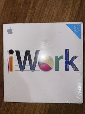 Apple iWork 09 Mac DVD-ROM Family Pack - MB943Z/A) New - Sealed + I Ship Faster 