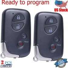 2for Lexus ES350 IS250 LS460 IS350 Smart Remote Car Key Fob 271451-0140 HYQ14AAB
