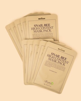 BENTON SNAIL BEE HIGH CONTENT MASK PACK 10 sheets