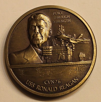 アメリカ海軍 CVN-76 USS RONALD REAGAN チャレンジコイン USS Ronald Reagan (CVN 76) – Ranger Coin Store