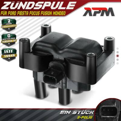 Zündspule Zündmodul für Ford B-Max C-Max Fiesta Focus Fusion Mondeo 1.25L - 1.6L