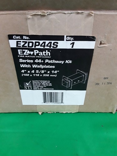 EZPATH EZDP44S Fire Barrier Pathway,Orange,4-5/8"*14" series 44 kit - Picture 3 of 3
