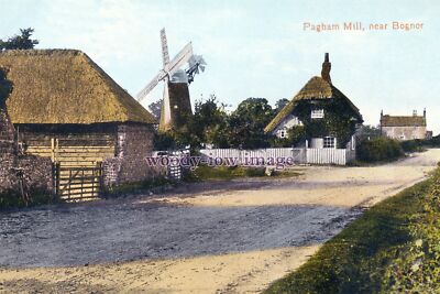 rp13024 - Pagham Windmill near Bognor , Sussex - print 6x4