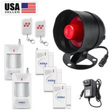KERUI Wireless Burglar Alarm System Garage Security Alert Siren Home Protection