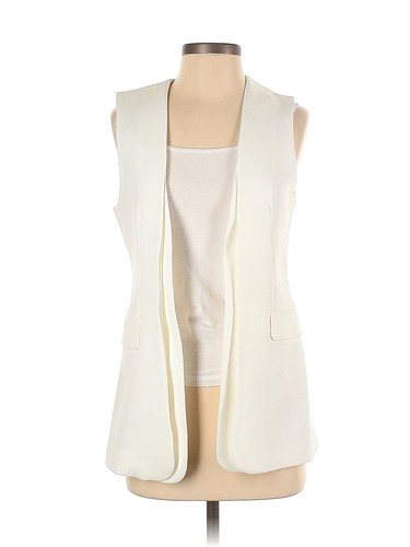 Zara Women White Tuxedo Vest XS | eBay