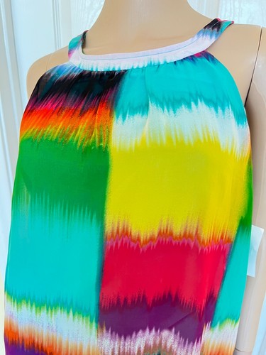LA BLANCA colorful long maxi dress size S - Picture 4 of 10