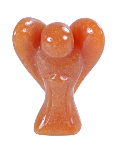 Engel Edelstein Figur Schutzengel Glücksbringer stehend mit Standfläche 25-35mm - Bild 19 von 21