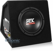 MTX Audio RTP8A 360W 8" Amplificato Caricato Ventilato Subwoofer Box