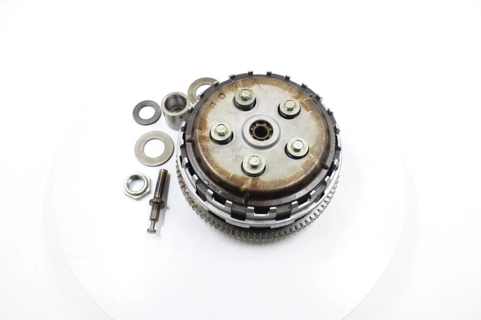 06-08 KAWASAKI NINJA 650R OEM EMBREAGEM COMPLETA COM PLACAS CUBO CESTA 13095-0059 - Imagem 3 de 4