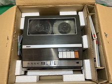 Vintage Rca Transistorized Ac, Battery Reel To Reel Tape Recorder In Box Yls-21t