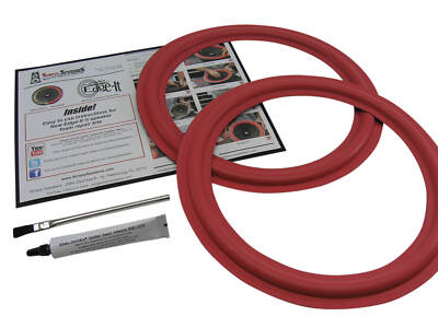 12'' Cerwin Vega 122W, 122T-2, 122S4, 123W, Speaker Foam Edge Repair Kit (Pair)