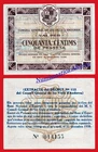 ANDORRA ANDORRA Centimos cents de Peseta 1936 Pick 5 SC- / aUNC
