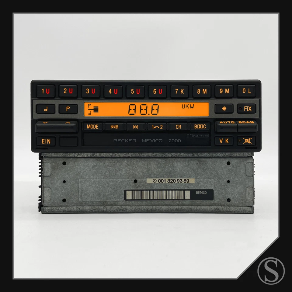 Becker Mexico 2000 BE1430 Radio Mercedes-Benz W124 W126 W140 R129 W463 SL 1430