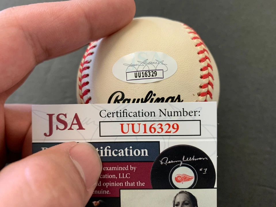 JEFF CONINE HAND SIGNED AUTOGRAPHED RAWLINGS BASEBALL JSA/COA (AA) 21622 - Image 2 of 4