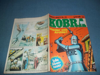 COBRA***COMIC***BOOKLET***NO.34