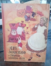 RARE~ 1969 Alice in Wonderland & Through the Looking Glass ~ Lewis Carroll .